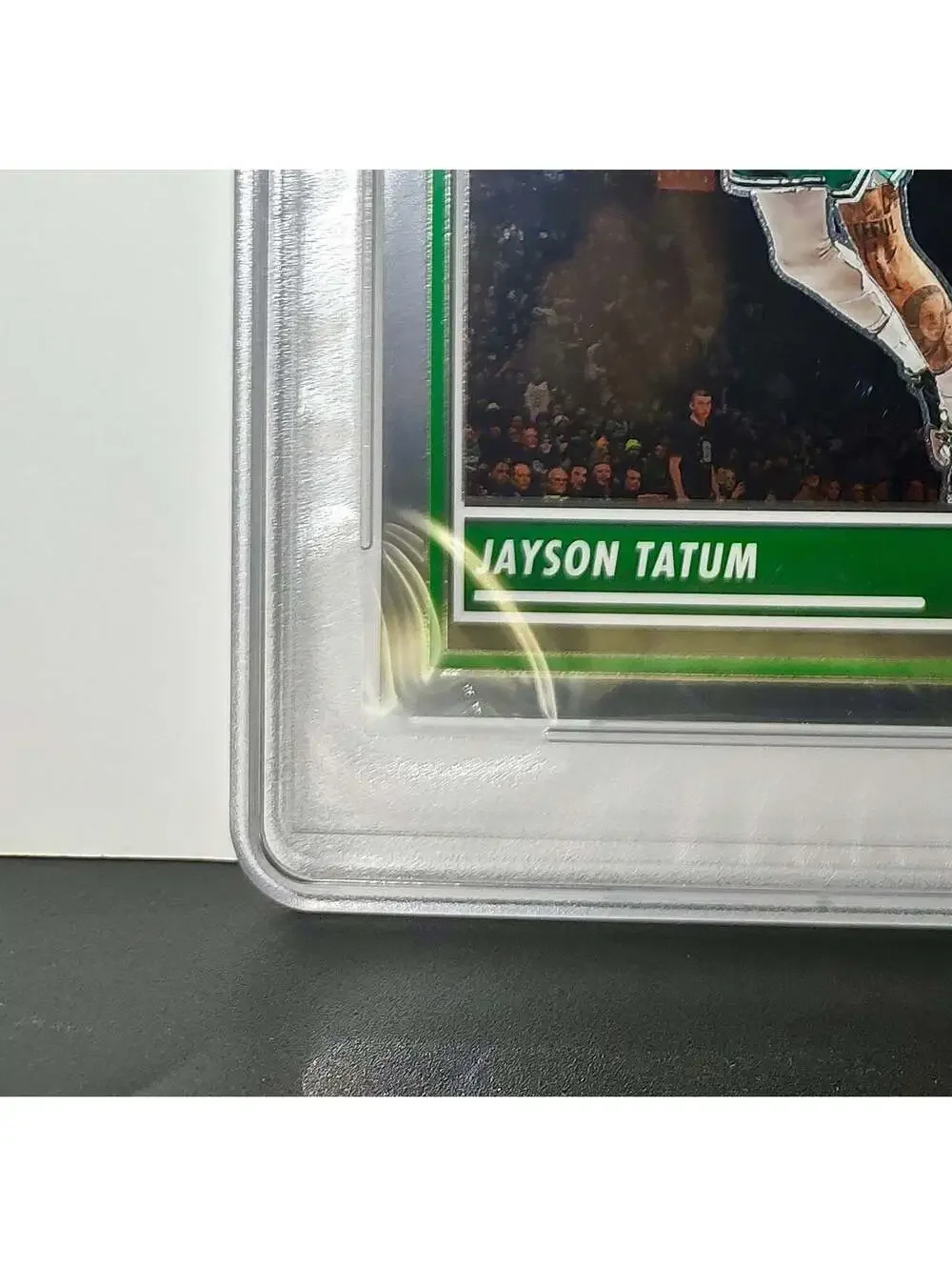 Jayson Tatum 2023 Panini Premium Stock NBA Hoops #9 Jumbo PSA 9 Mint